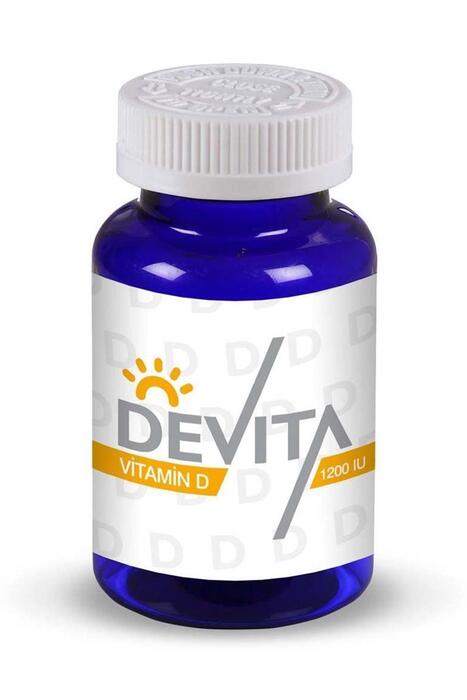 Anti Vitamin D Devita Vitamin D3 1000 IU / 250 Kapsül x 2 Adet