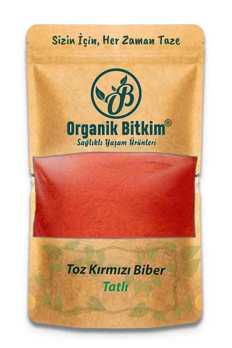 Organik Bitkim Tatlı Toz Kırmızı Biber 250 gr