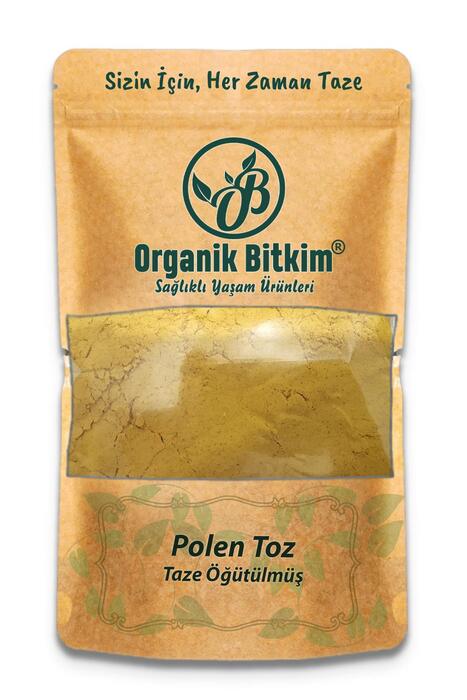 Organik Bitkim Toz Polen ( Taze Öğütülmüş ) 500 gr