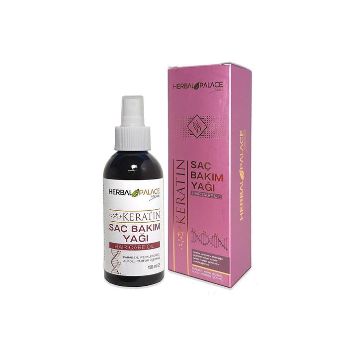 Herbal Palace Keratin Bitkisel Saç Bakım Yağı 150 ml x 2 Adet