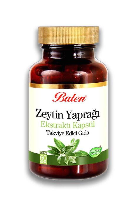 Balen Zeytin Yaprağı Ekstraktı 620 mg 60 Kapsül x 2 Adet