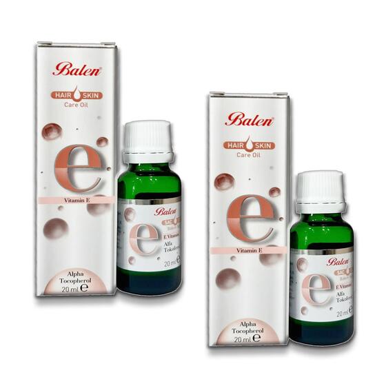 Balen E Vitamin E Alpha Tocopherol 20 ml x 2 Adet