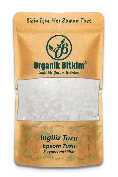 Organik Bitkim İngiliz Tuzu Epsom Tuzu 200 gr