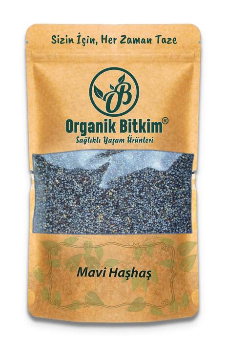 Organik Bitkim Mavi Haşhaş 1 kg