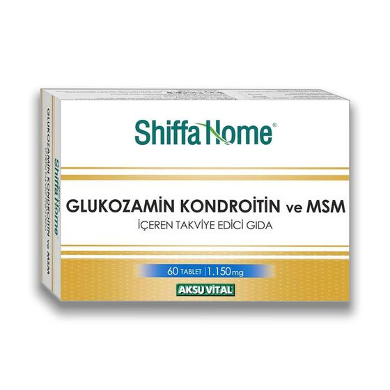 Aksuvital Shıffa Home Glucosamine Chondroitine Msm 60 Tablet