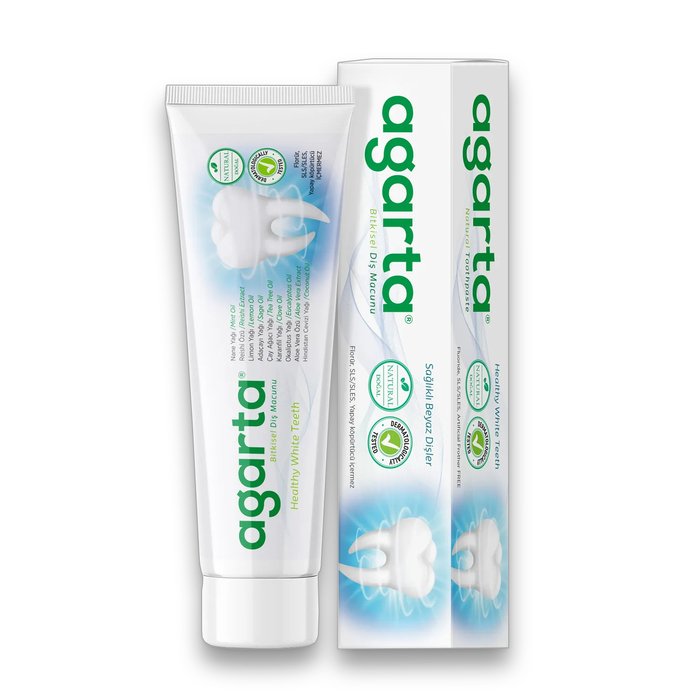 Agarta Doğal Bitkisel Diş Macunu 100 ml x 3 Adet