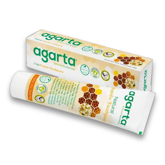 Agarta Doğal Propolisli Diş Macunu 100 ml x 2 Adet