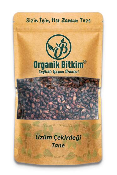 Organik Bitkim Tane Üzüm Çekirdeği 1 kg