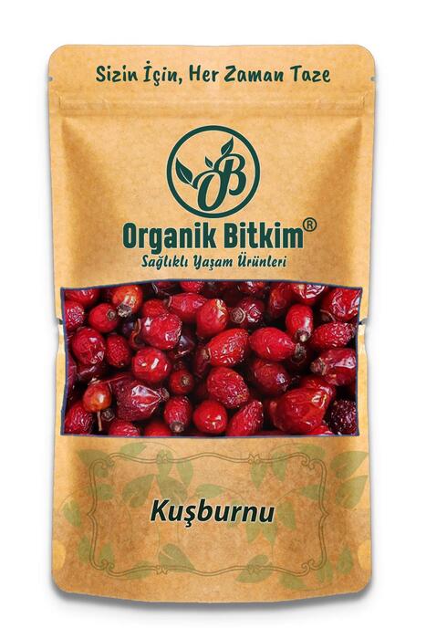 Organik Bitkim Kuşburnu Kurusu Yeni Mahsul 250 gr