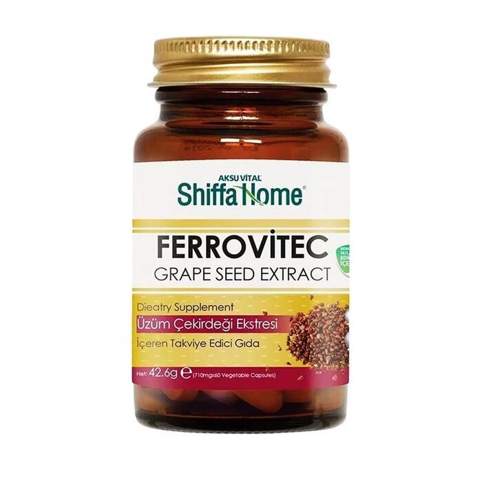 Shiffa Home (Aksuvital) Ferrovitec 710 mg 60 kapsül x 2 Adet