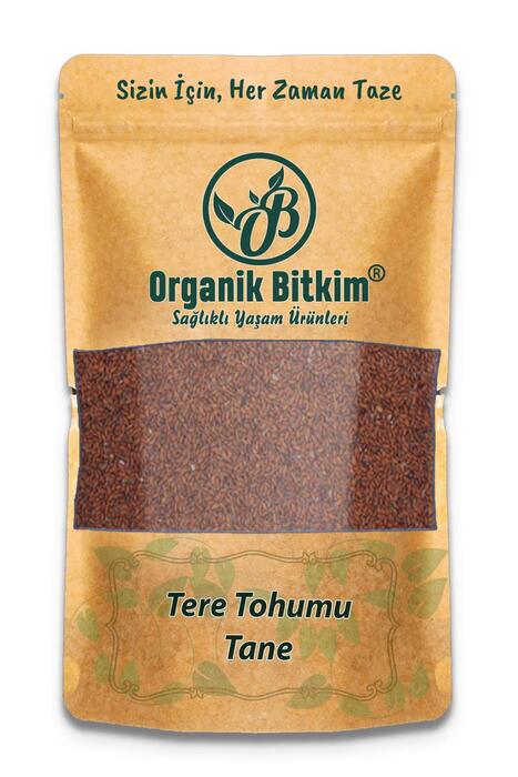 Organik Bitkim Tane Tere Tohumu 1 kg