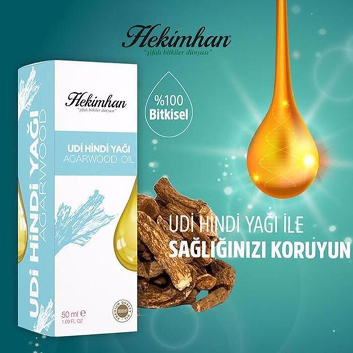 Hekimhan Udi Hindi Yağı 50 ml