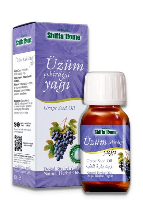 Shiffa Home (Aksuvital) Üzüm Çekirdeği Yağı 50 ml