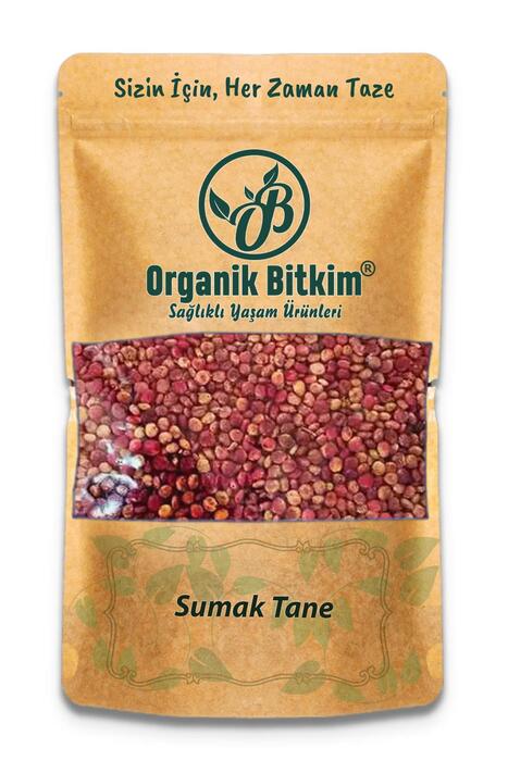 Organik Bitkim Tane Sumak 250 gr