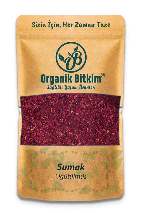 Organik Bitkim Toz Sumak (Öğütülmüş) 250 gr