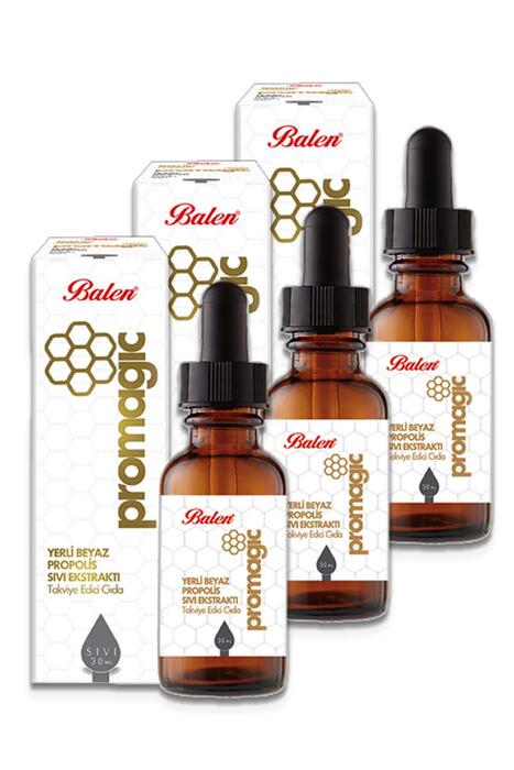 Balen Promagic Yerli Propolis Sıvı Ekstraktı 30 ml x 3 Adet