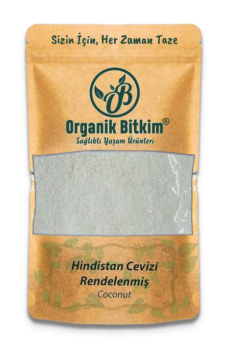 Organik Bitkim Hindistan Cevizi (Rendelenmiş) 1 kg