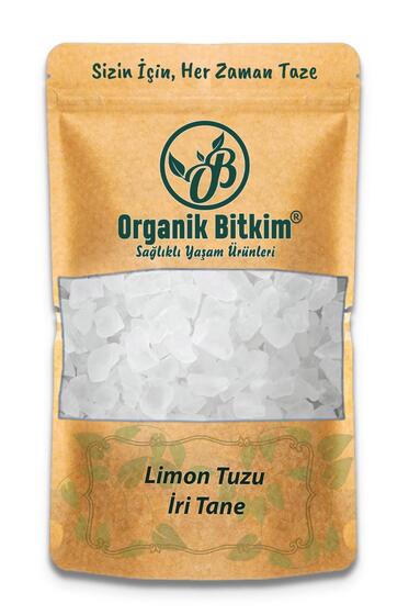 Organik Bitkim Tane Limon Tuzu 1 kg