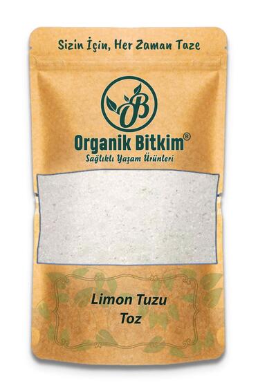 Organik Bitkim Toz Limon Tuzu 500 gr