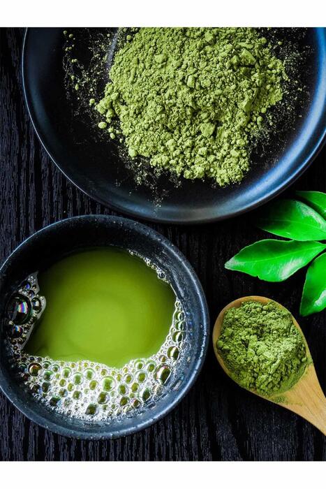 Black Natural Matcha Çayı (Maça Çayı) Toz 100 gr x 2 Adet