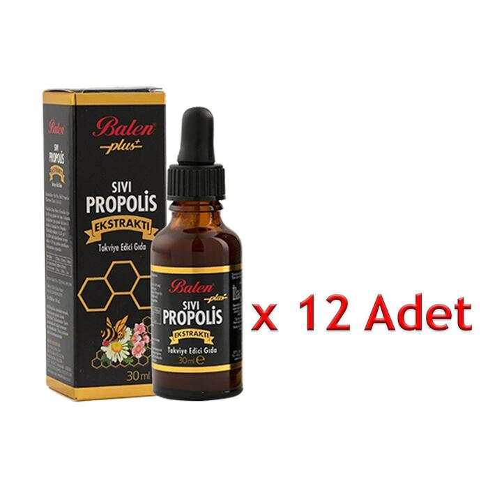 Balen Sıvı Propolis Ekstraktı 30 ml x 12 Adet