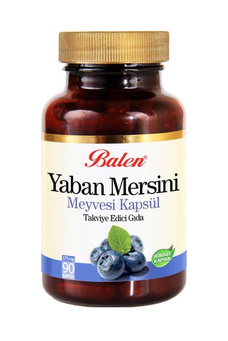 Balen Yaban Mersini Meyvesi 375 Mg 90 Kapsül 3 Adet