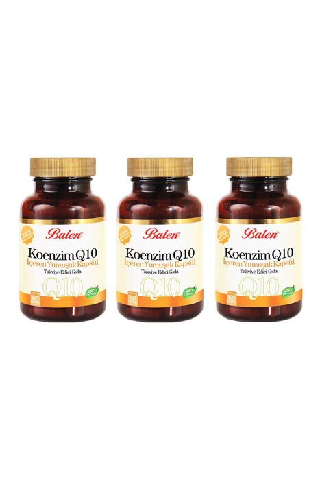 Balen Koenzim Q10 650 Mg 60 Yumuşak Kapsül 3 Adet