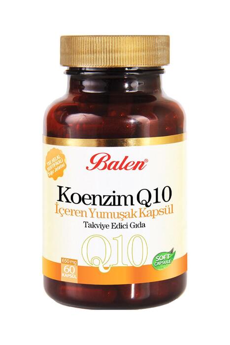 Balen Koenzim Q10 650 Mg 60 Yumuşak Kapsül