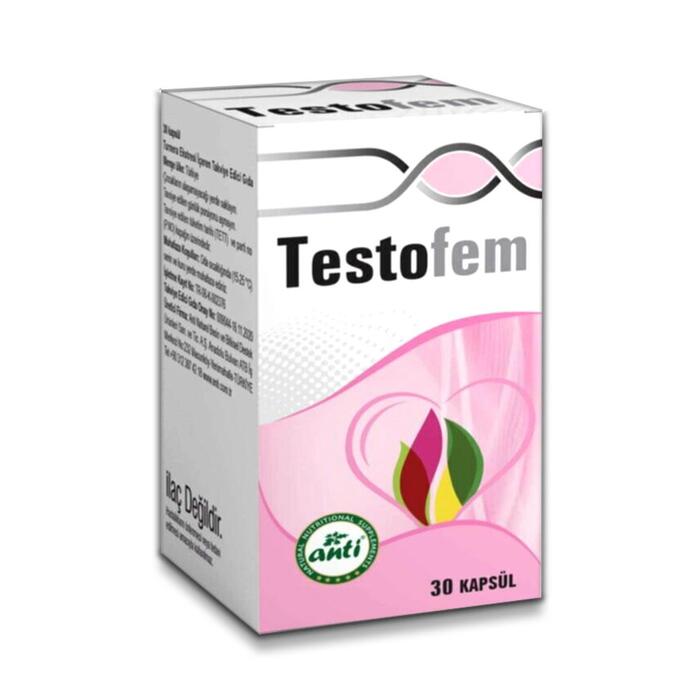 Anti Testofem® Damiana Ekstresi 30 Kapsül