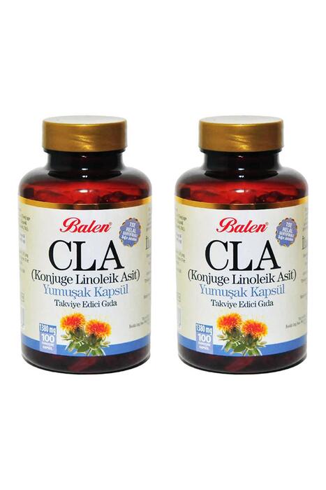 Balen CLA (Aspir Yağı) Yumuşak Kapsül 1380 mg 100 Kapsül 2 Adet