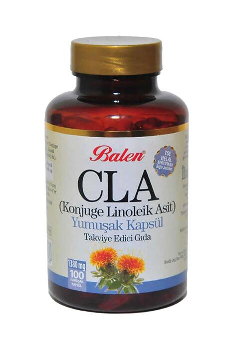 Balen CLA (Aspir Yağı) Yumuşak Kapsül 1380 mg 100 Kapsül