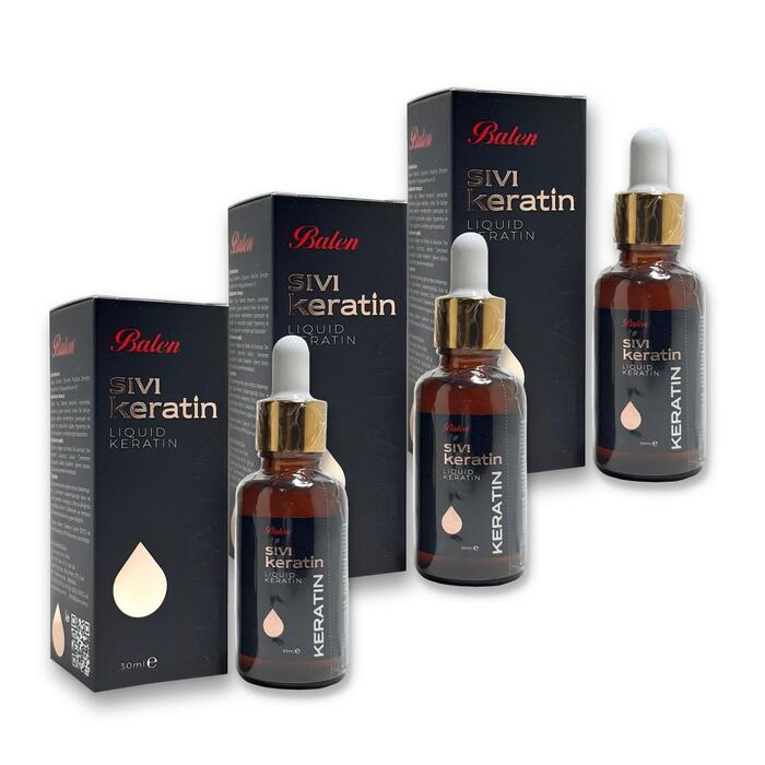 Balen Sıvı Keratin 30 ml x 3 Adet