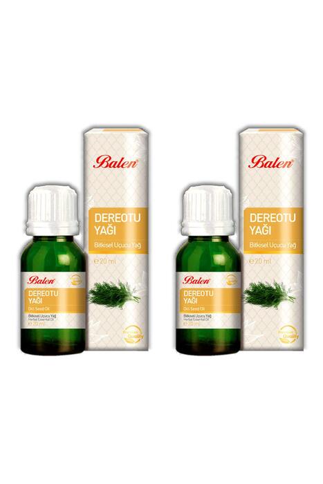 Balen Dereotu Yağı (Distilasyon) 20 ml 2 Adet