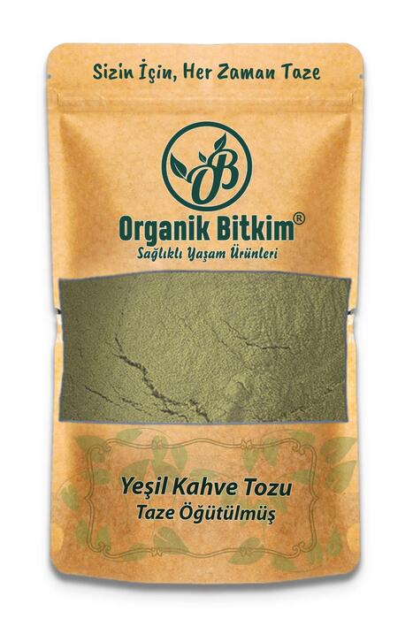 Organik Bitkim Yeşil Kahve Toz 500 gr