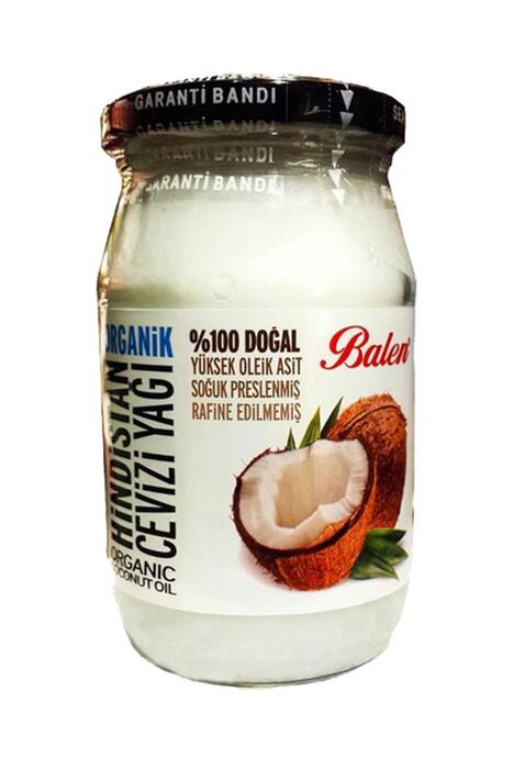 Balen ORGANİK Hindistan Cevizi Yağı (SOĞUK PRES) 300 GR x 3 Adet