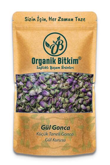 Organik Bitkim Tomurcuk Gonca Gül Kurusu 500 gr