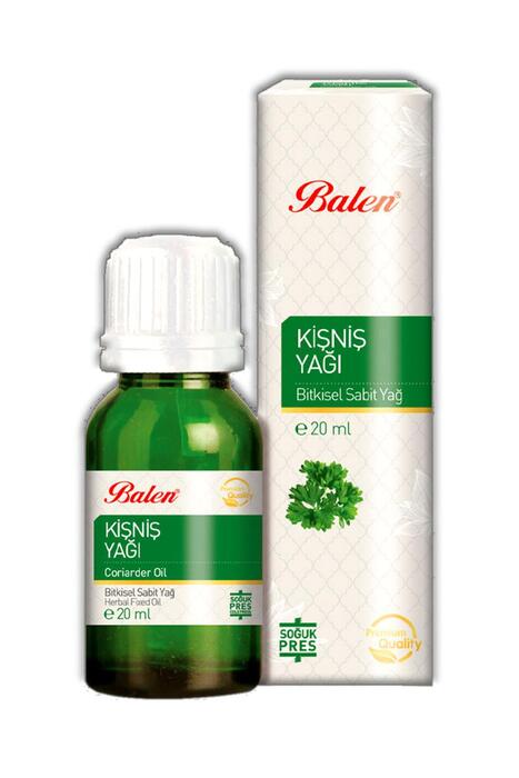 Balen Kişniş Yağı Soğuk Pres 20 ml