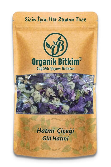 Organik Bitkim Hatmi - Gül Hatmi Çiçeği 250 gr