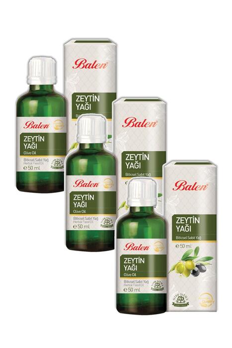 Balen Zeytinyağı Naturel Sızma 50 ml 3 Adet