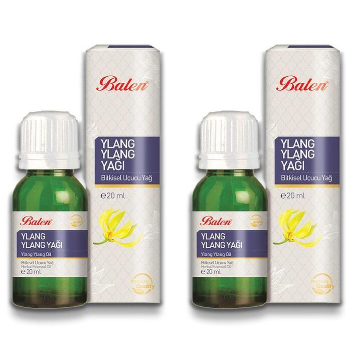 Balen Ylang Ylang Yağı (DİSTİLASYON) 20 ML x 2 Adet