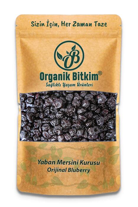 Organik Bitkim Bluberry (Mavi Yemiş-Yaban Mersini) 1000 gr