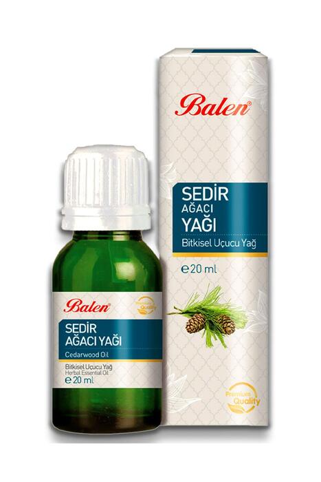 Balen Sedir Ağacı Yağı Distilasyon 20 ml 4 Adet