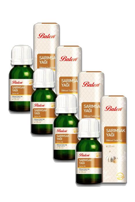 Balen Doğal Sarımsak Yağı (Ekstraksiyon) 20 ml 4 Adet