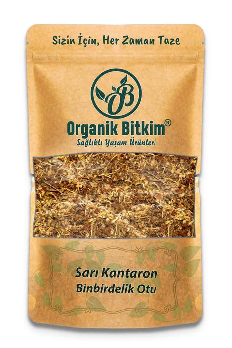 Organik Bitkim Sarı Kantaron Çiçeği - Binbirdelik Otu 1000 gr