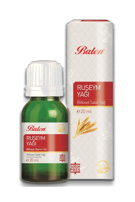 Balen Rüşeym Yağı Soğuk Pres 20 ml 3 Adet