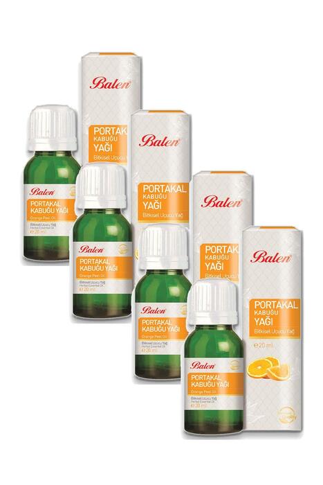 Balen Portakal Kabuğu Yağı (Pres) 20 ml 4 Adet