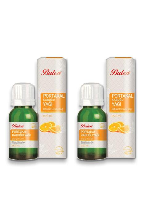 Balen Portakal Kabuğu Yağı (Pres) 20 ml 2 Adet