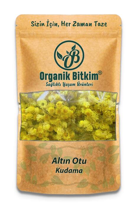 Organik Bitkim Altın Otu - Ölmez Çiçek / Kudama 1000 gr