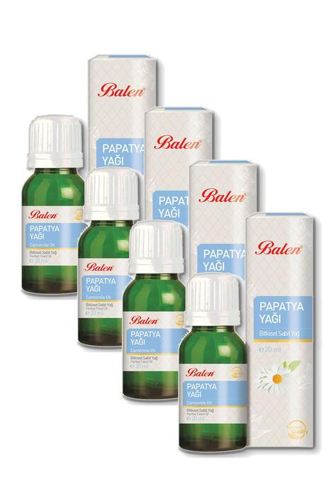 Balen Papatya Yağı (Maserasyon) 20 ml 4 Adet