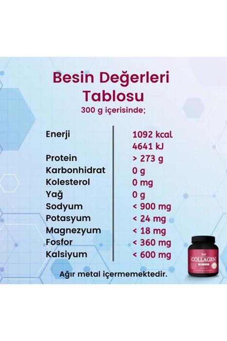 Hud Collagen Powder TİP 1-2-3 Takviye edici gıda 300g